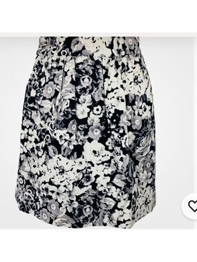 GAP Black and White Bubble Mini Skirt Night Out